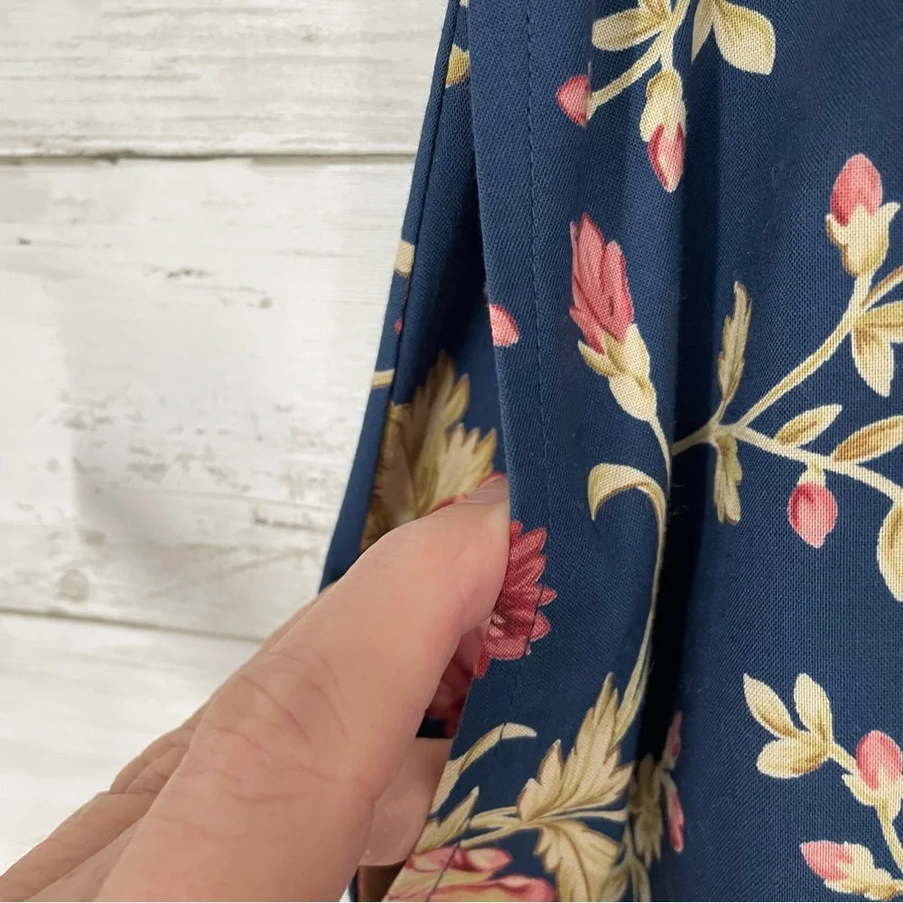 Vintage Lauren Ralph Lauren Country Floral Prairie Maxi Skirt Size 6 Dead Stock - Picture 5 of 8